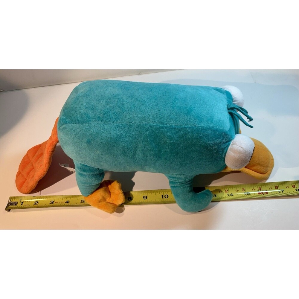 Disney Parks World Perry The Platypus Phineas & Ferb Plush Pillow Stuffed Toy - Picture 6 of 6